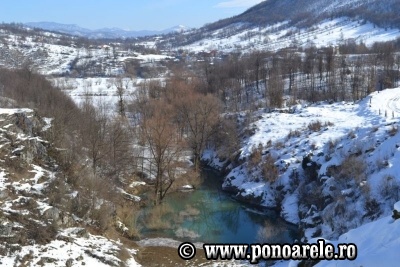 Zătonul Mic, iarna